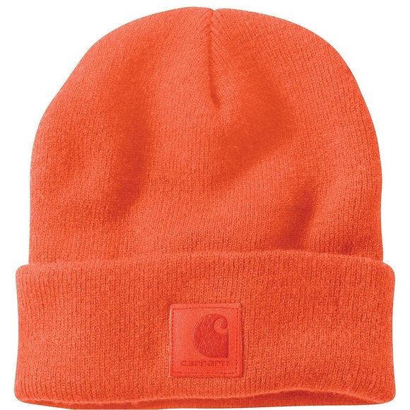 Carhartt Accessories - LAST ONE! Carhartt Sunburst Leather Patch Beanie